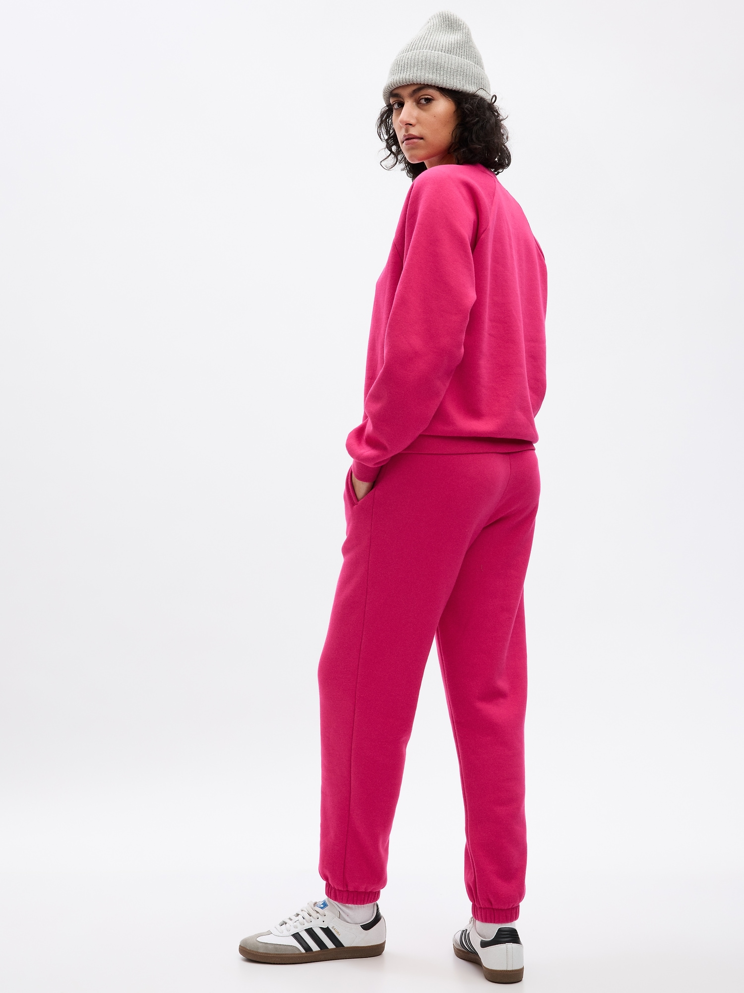 Pink sales boyfriend joggers