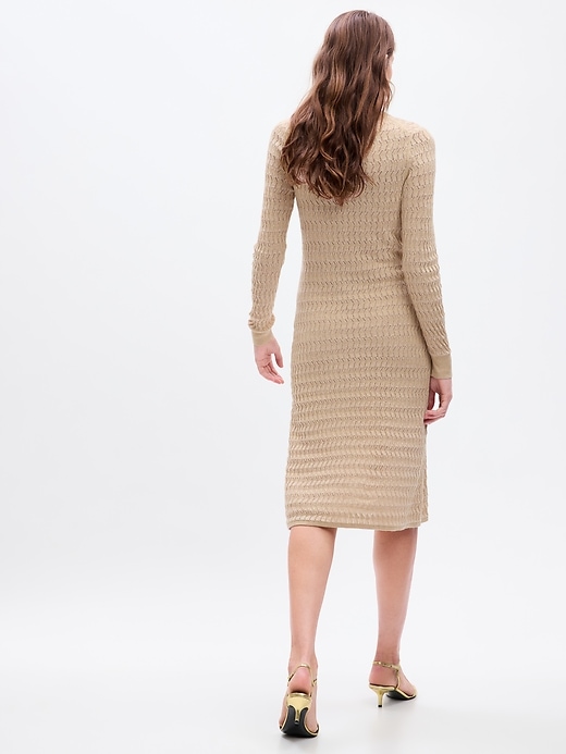 Textured Midi Sweater Dress | Gap