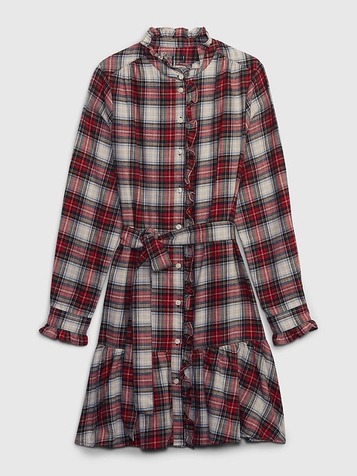 Image number 7 showing, Plaid Tiered Mini Dress
