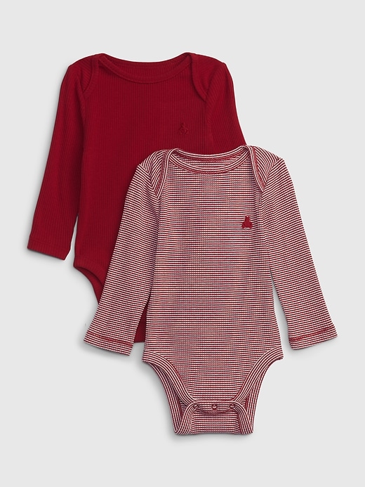 Body Gap First Favorites Tinyrib (2-pack) Bebe Niña Rojas Body Gap
