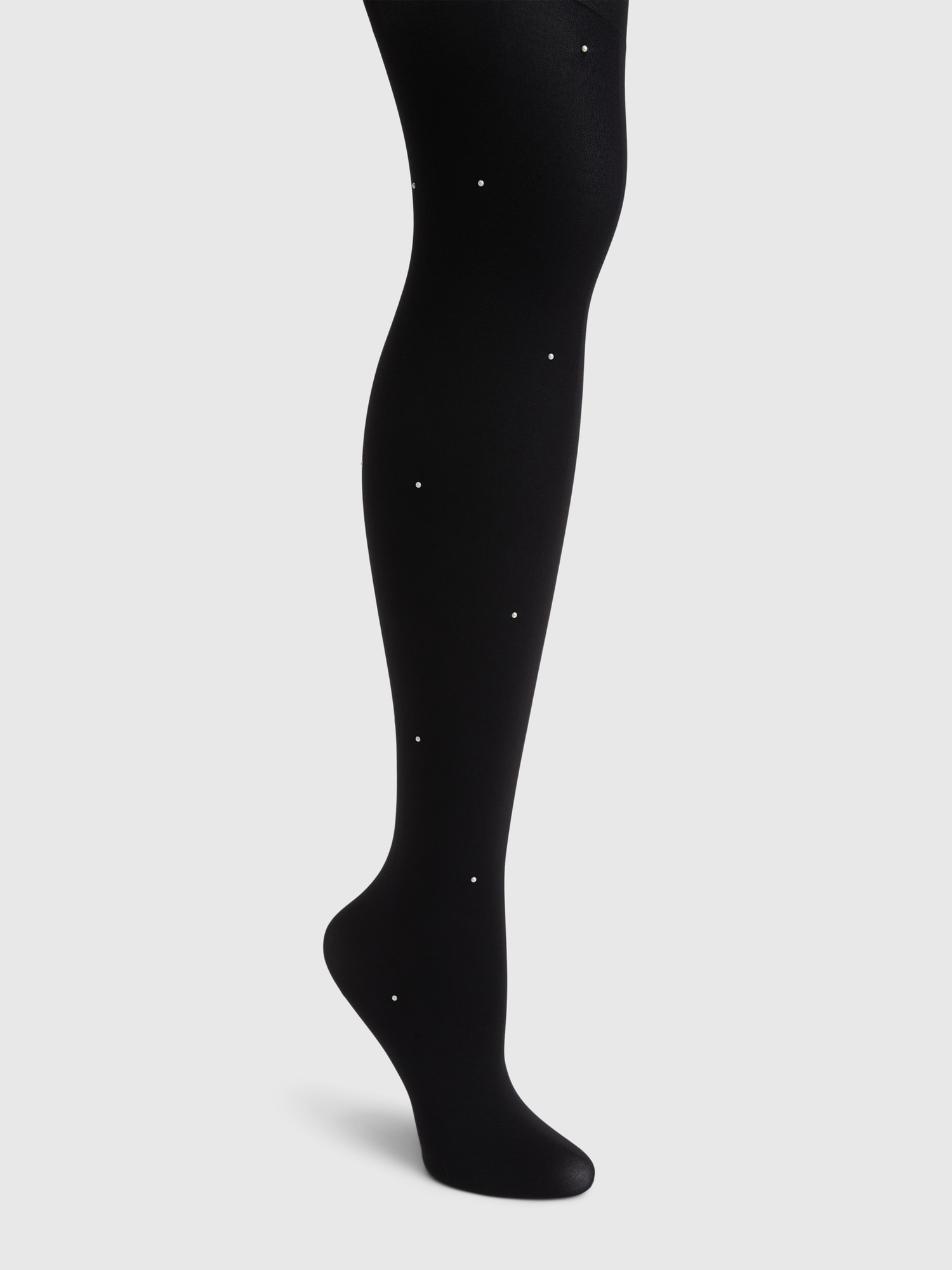 Black leggings on sale with pearls