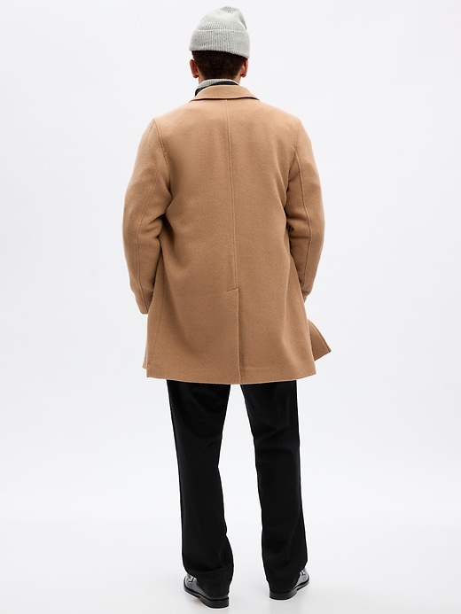 Image number 4 showing, Wool Topcoat