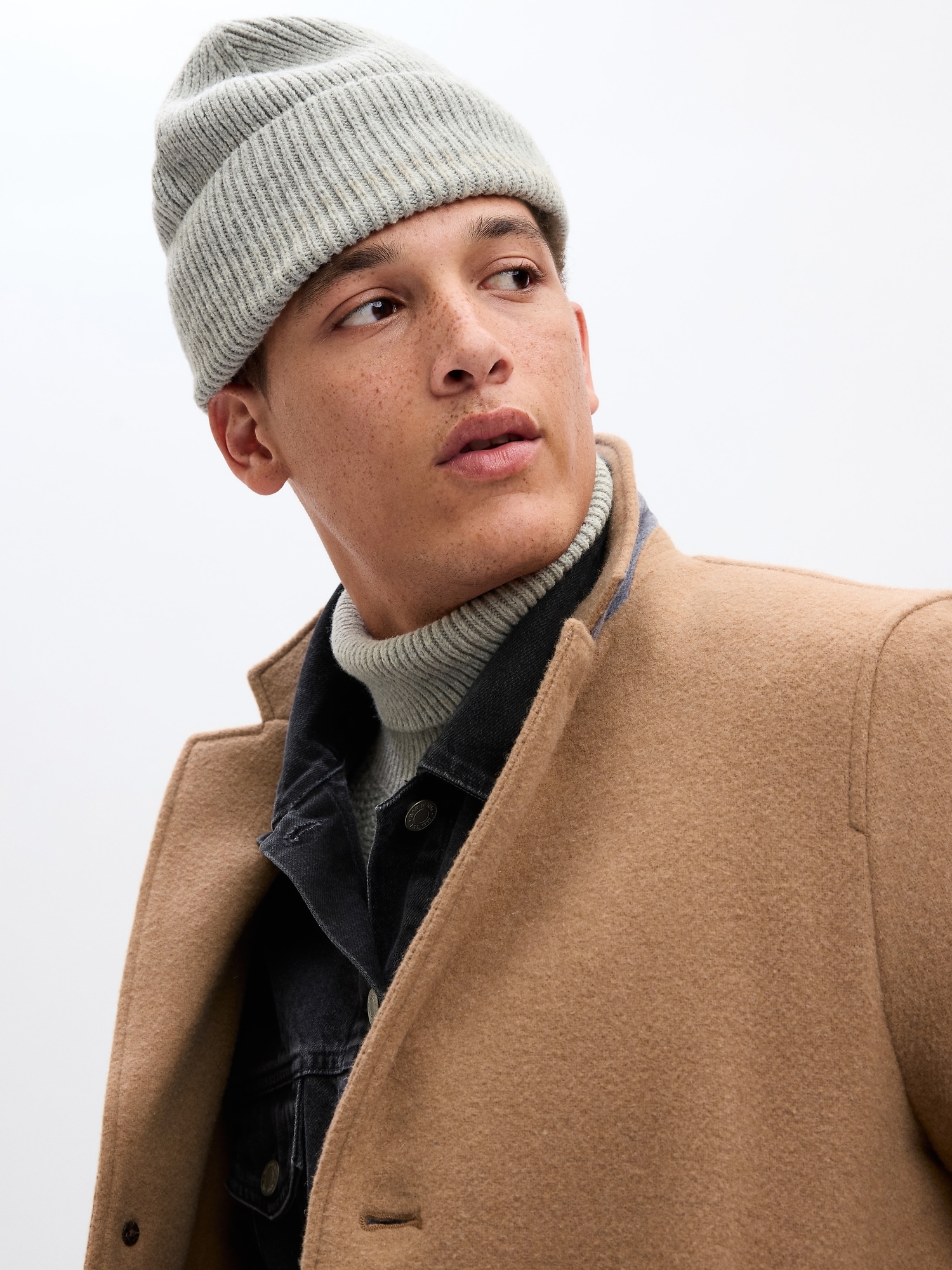 Wool Topcoat Gap