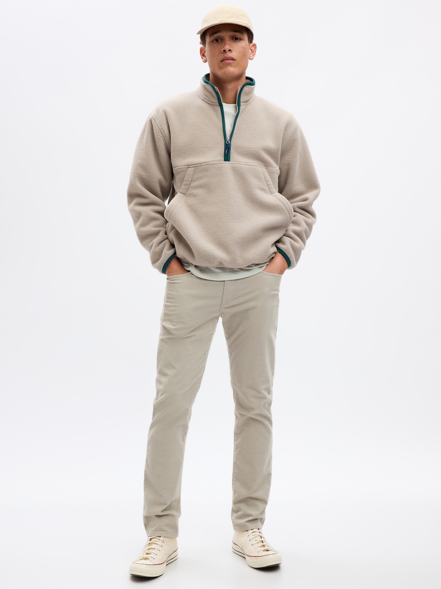 Corduroy Slim Pants in GapFlex