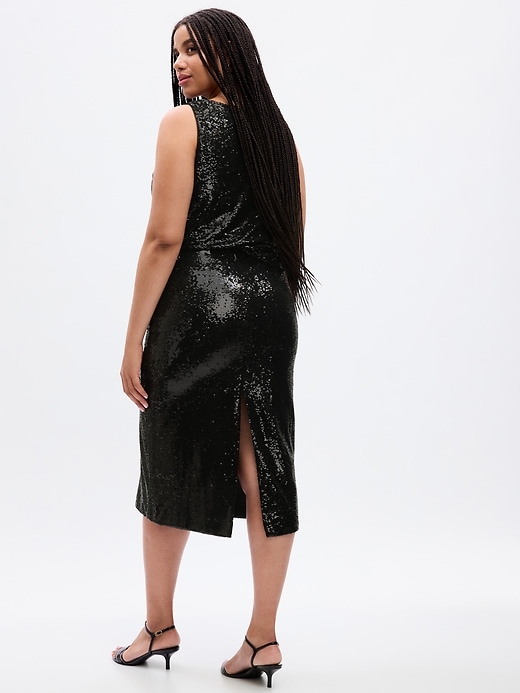 Image number 6 showing, Sequin Midi Pencil Skirt