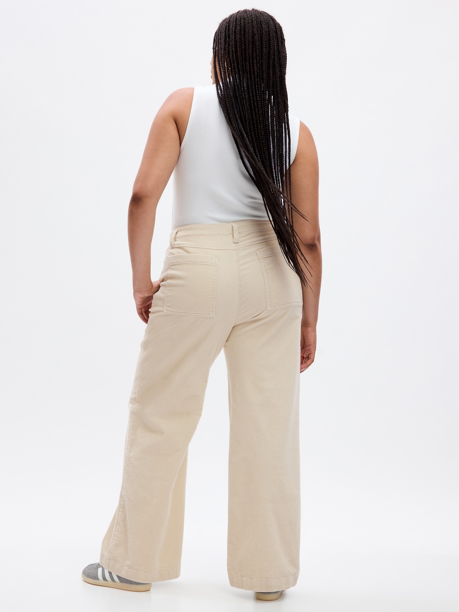 Mid Rise Loose Corduroy Pants | Gap