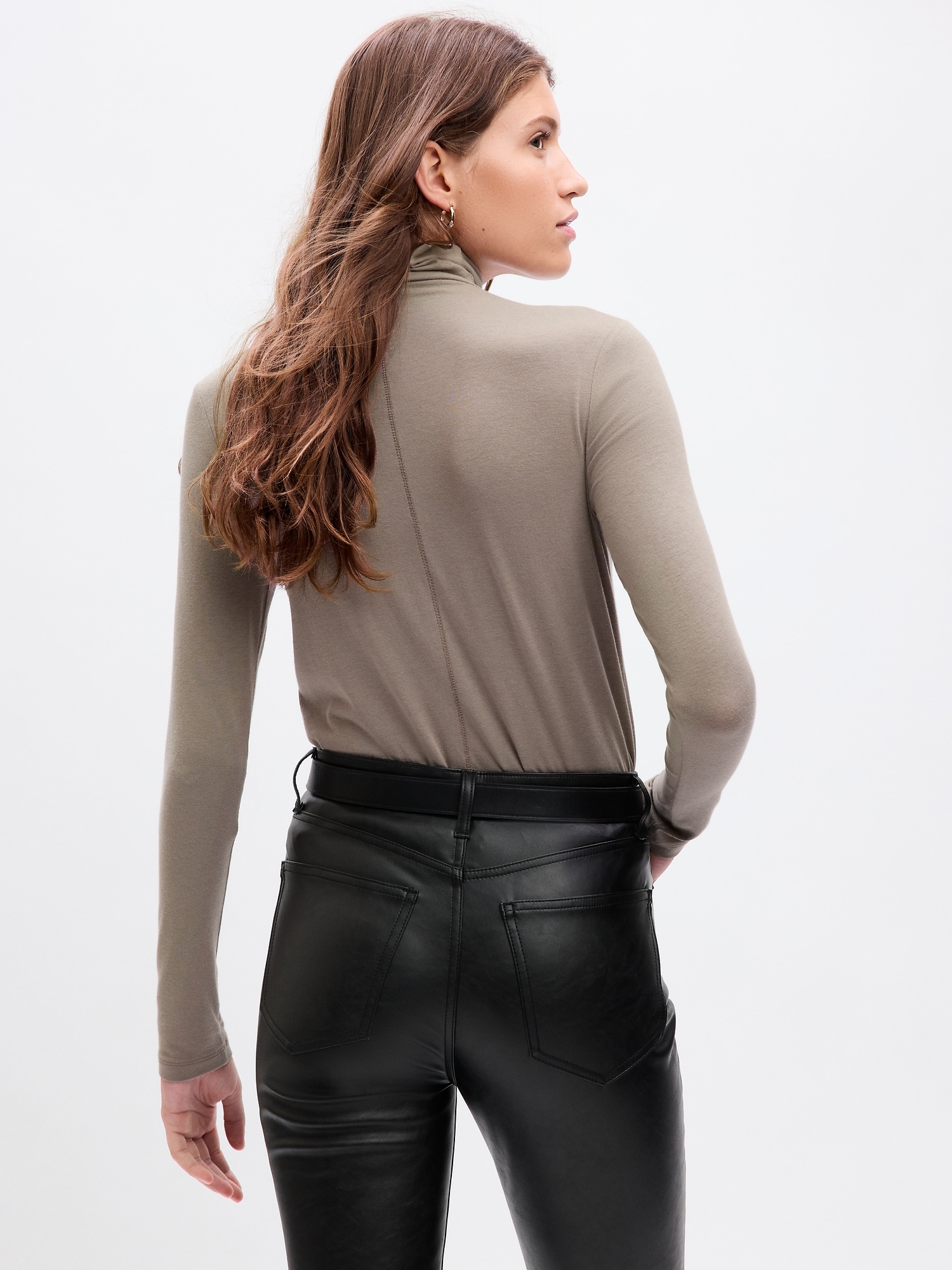 Lightweight Turtleneck T-Shirt | Gap