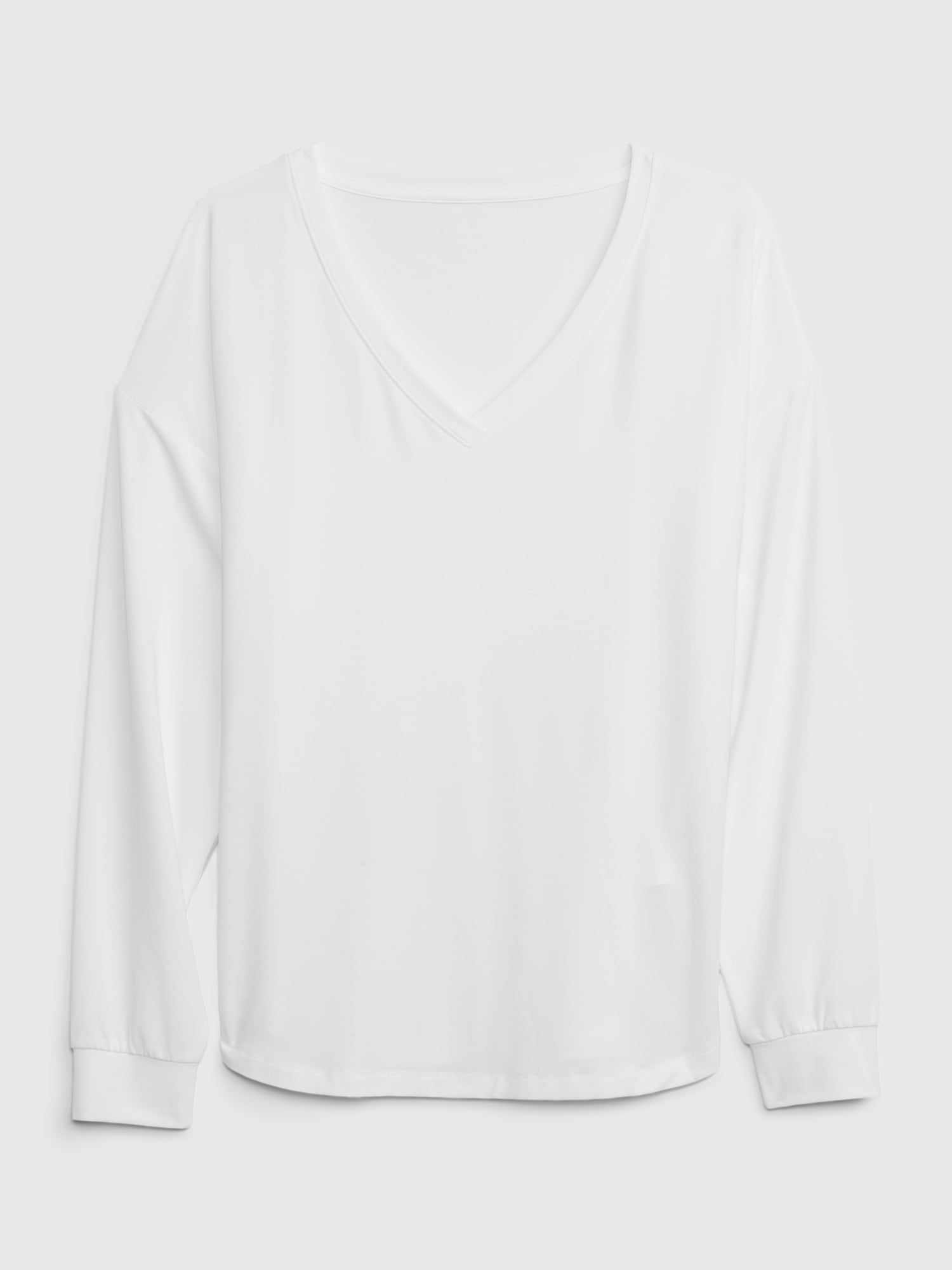 GapFit Breathe Oversized VNeck TShirt Gap
