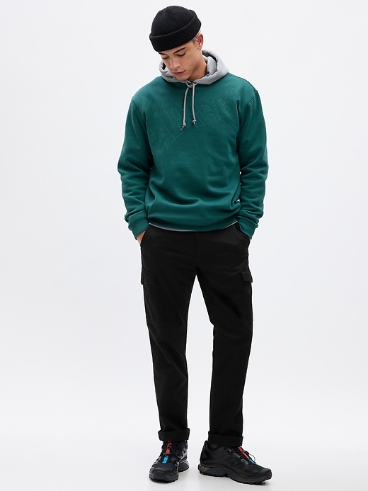 1 of 8 showing, with the color true black of product Slim Cargo Pants