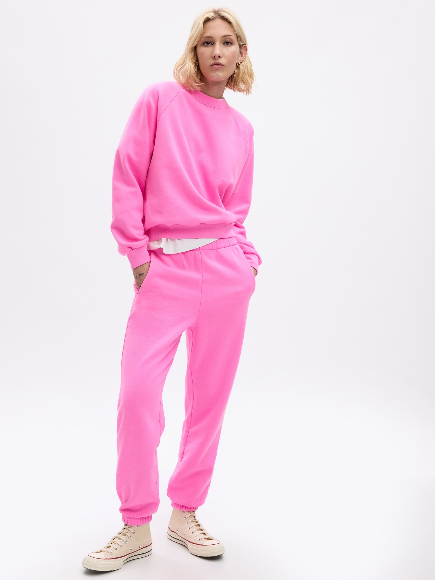 High Rise Boyfriend Joggers Gap