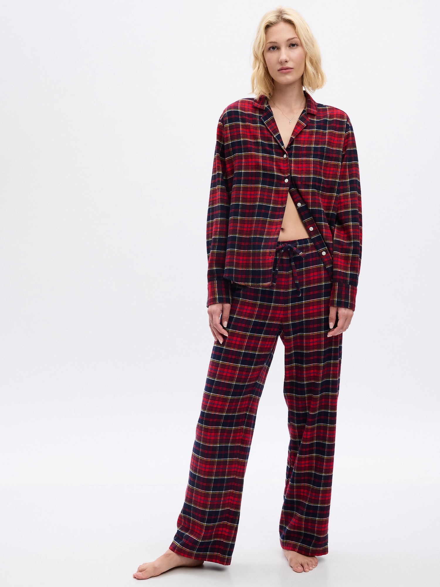 Gap Flannel PJ Set