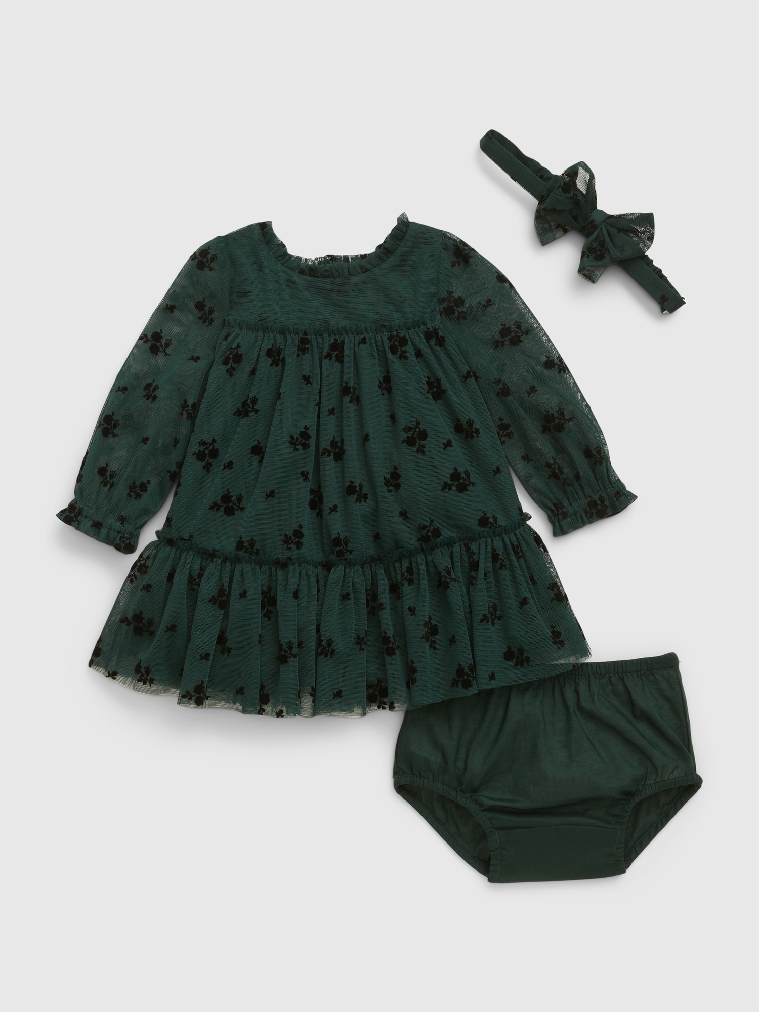 Gap Baby Floral Tulle Dress Set