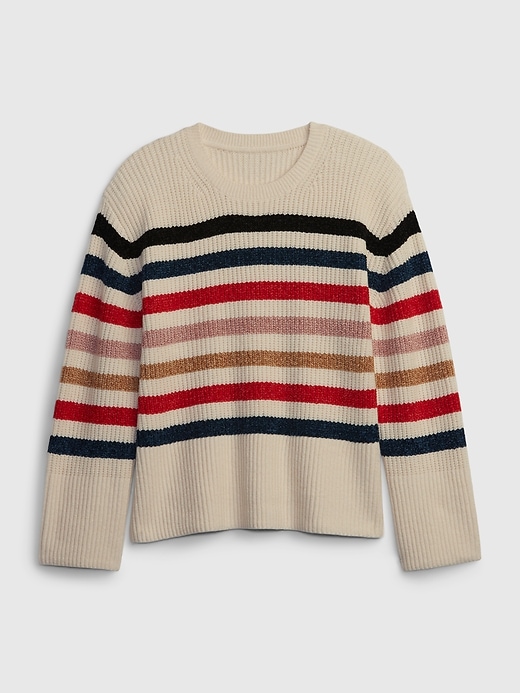 24/7 Split-Hem CashSoft Stripe Sweater | Gap