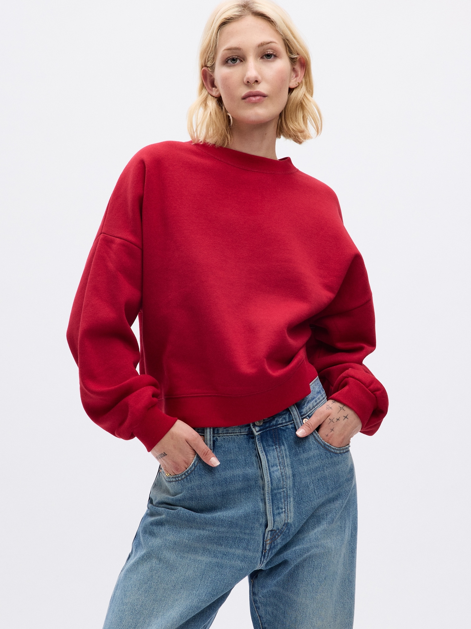 Gap Vintage Soft Wedge Crewneck Sweatshirt