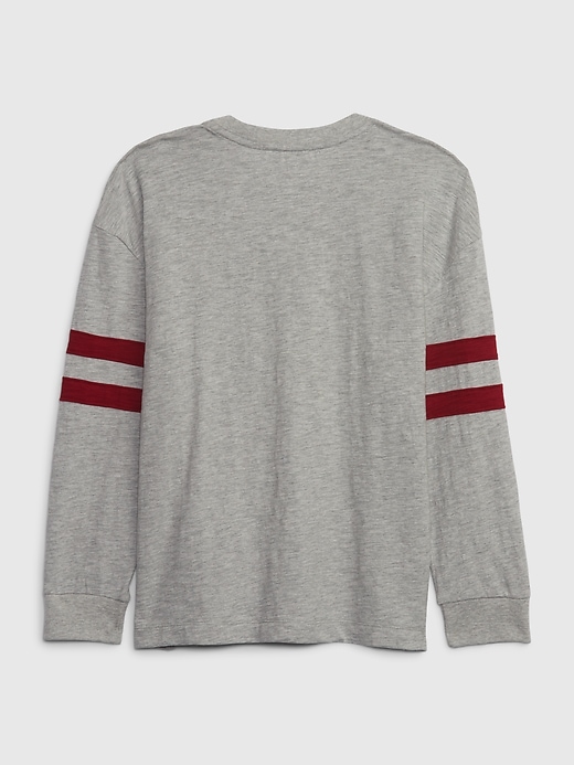 Kids Long Sleeve Football T-Shirt | Gap