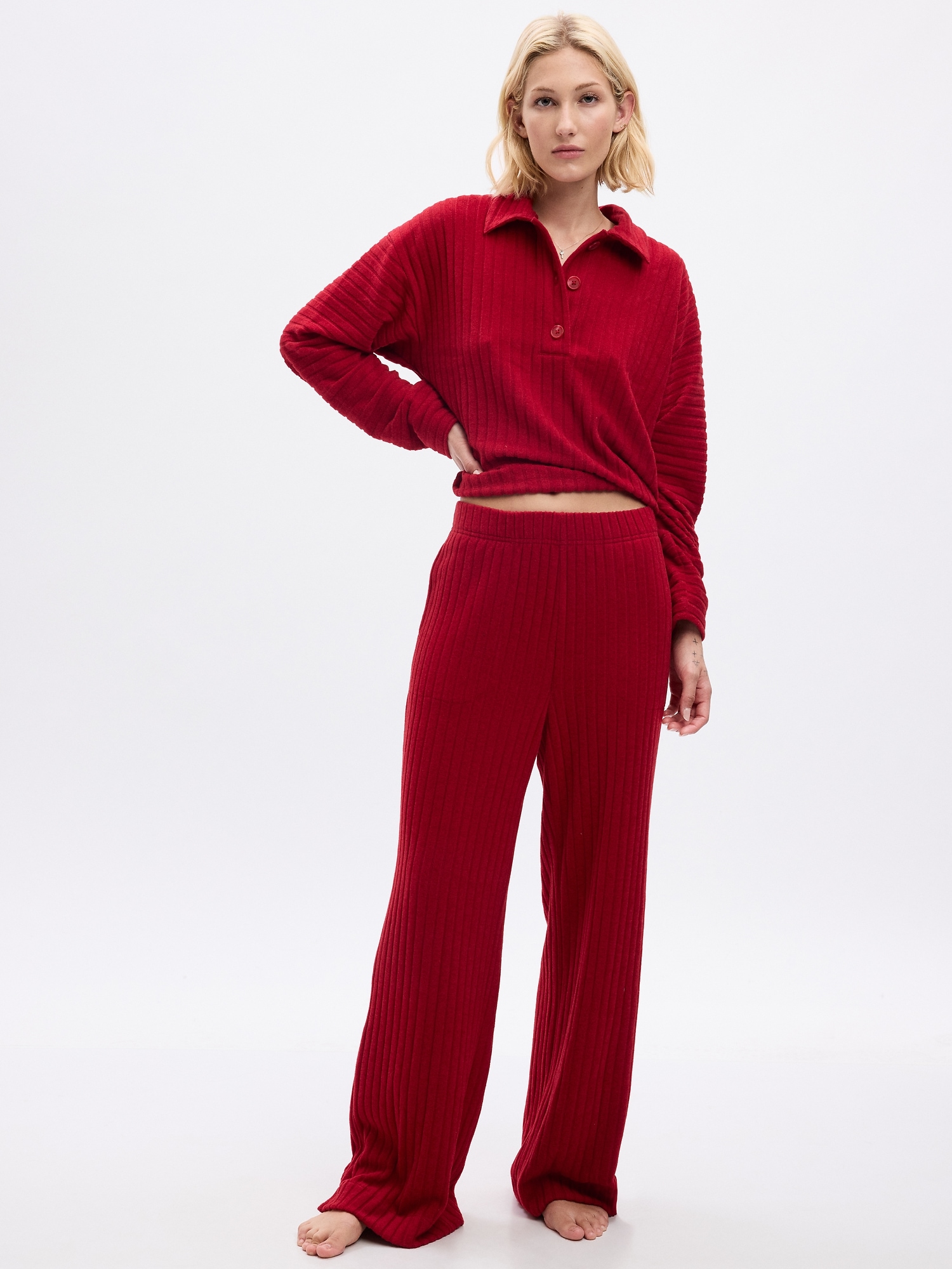 Cozy Rib PJ Pants Gap