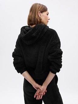 Rubbish clearance sherpa hoodie