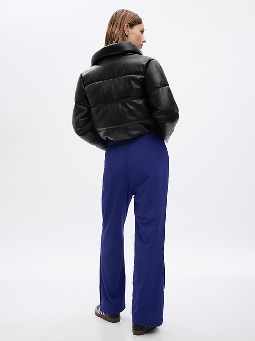 Image number 2 showing, GapFit Snap-Hem Fleece-Lined Sweatpants