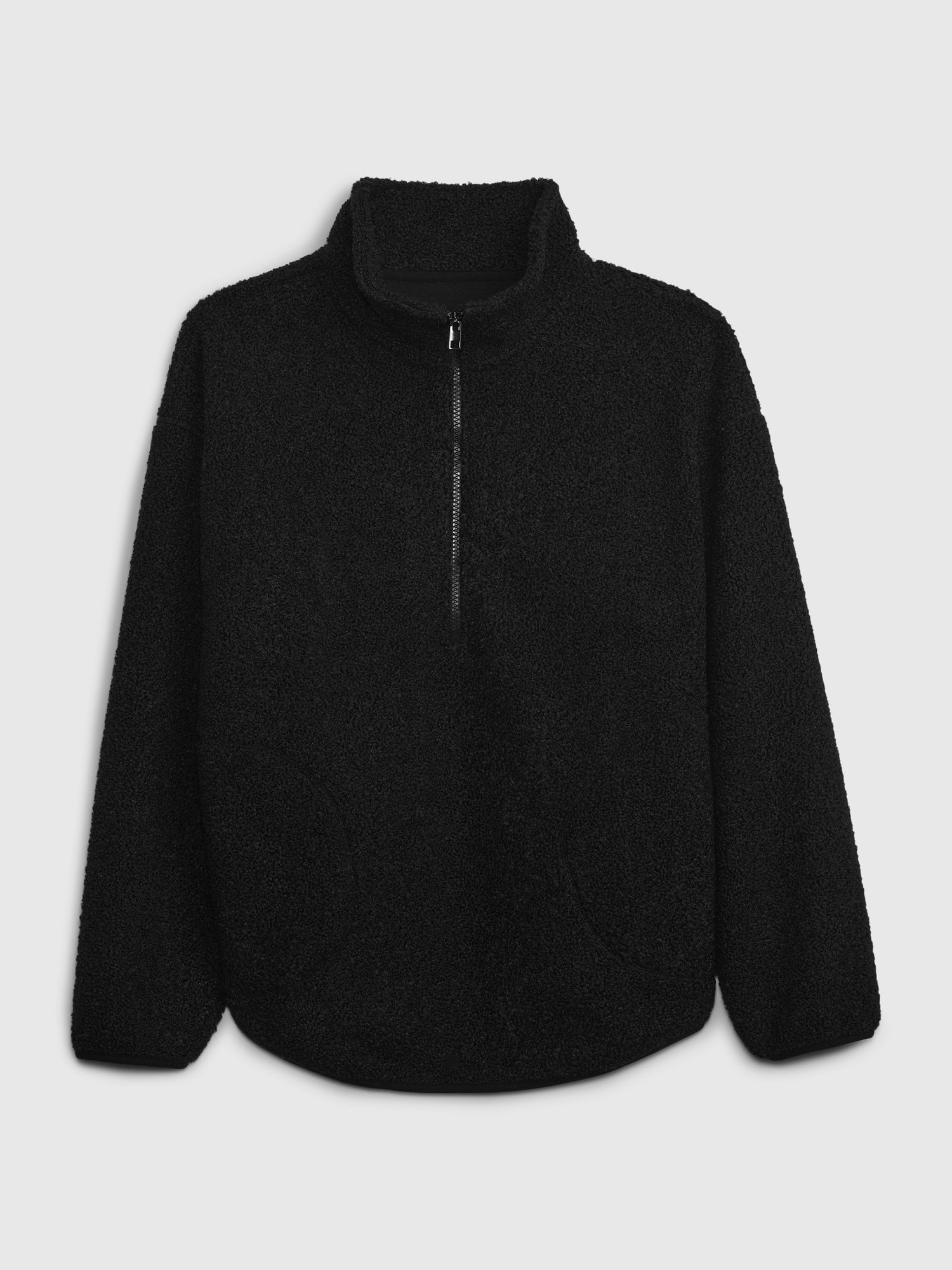 Gap sherpa half zip deals