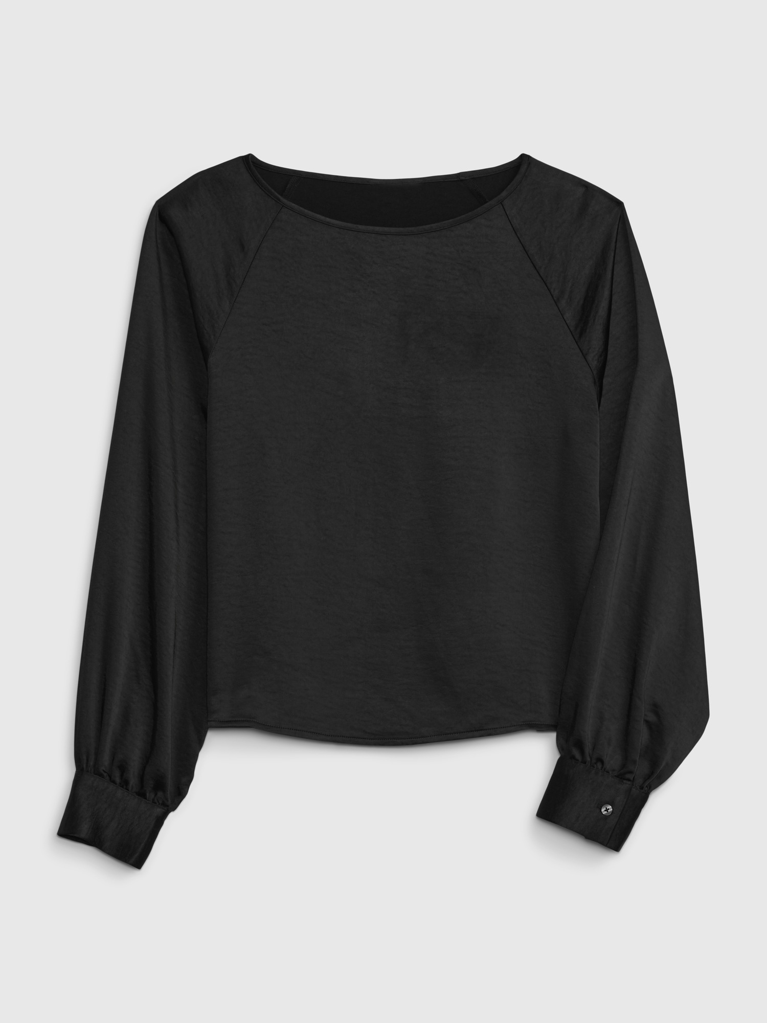 Satin Boatneck Top | Gap