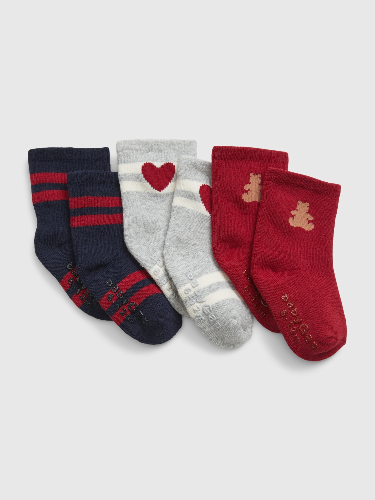 Baby Print Socks (3-Pack)