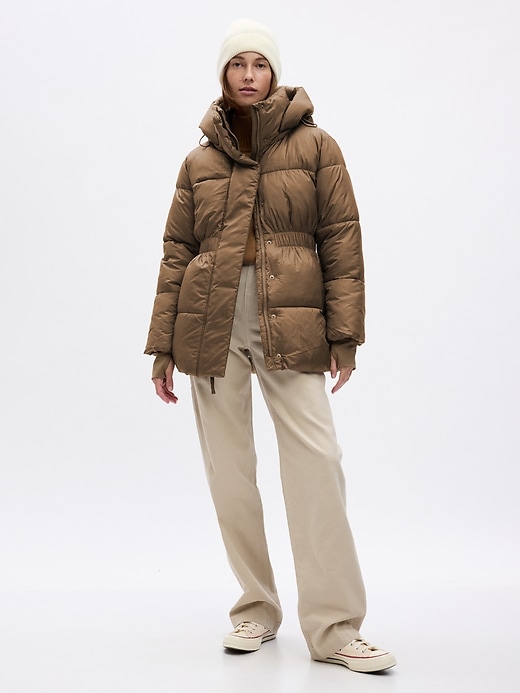 Big Puff Cinched Jacket Gap