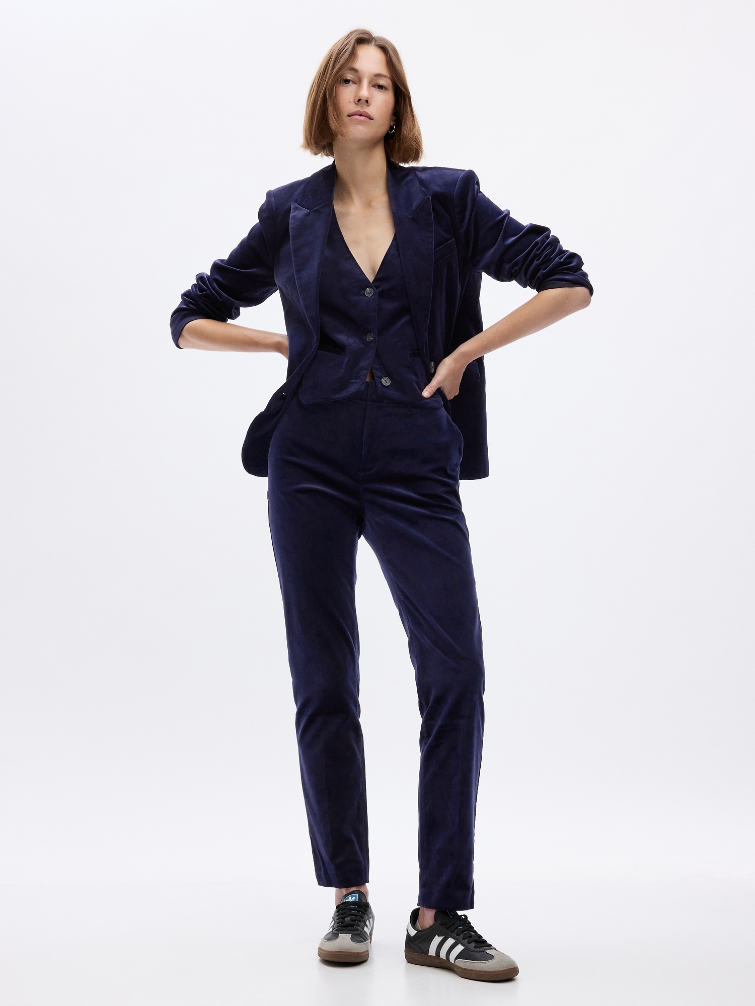 Gap deals velvet pants