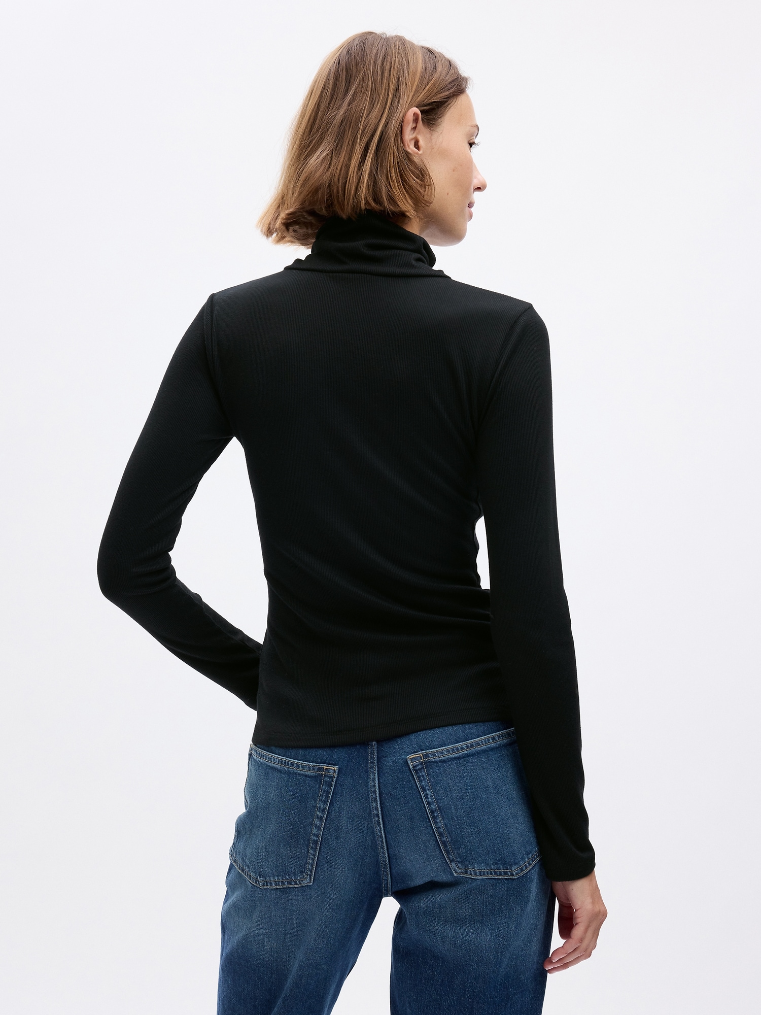 turtleneck black shirt