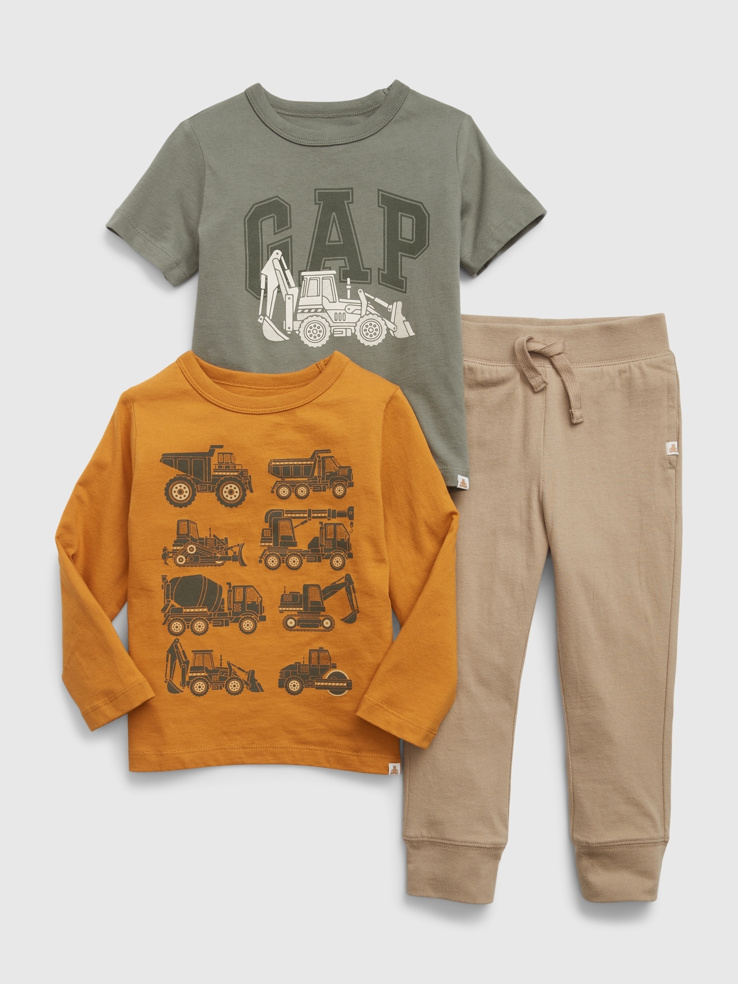 Babygap Organic Cotton Mix And Match Three Piece Outfit Set Gap