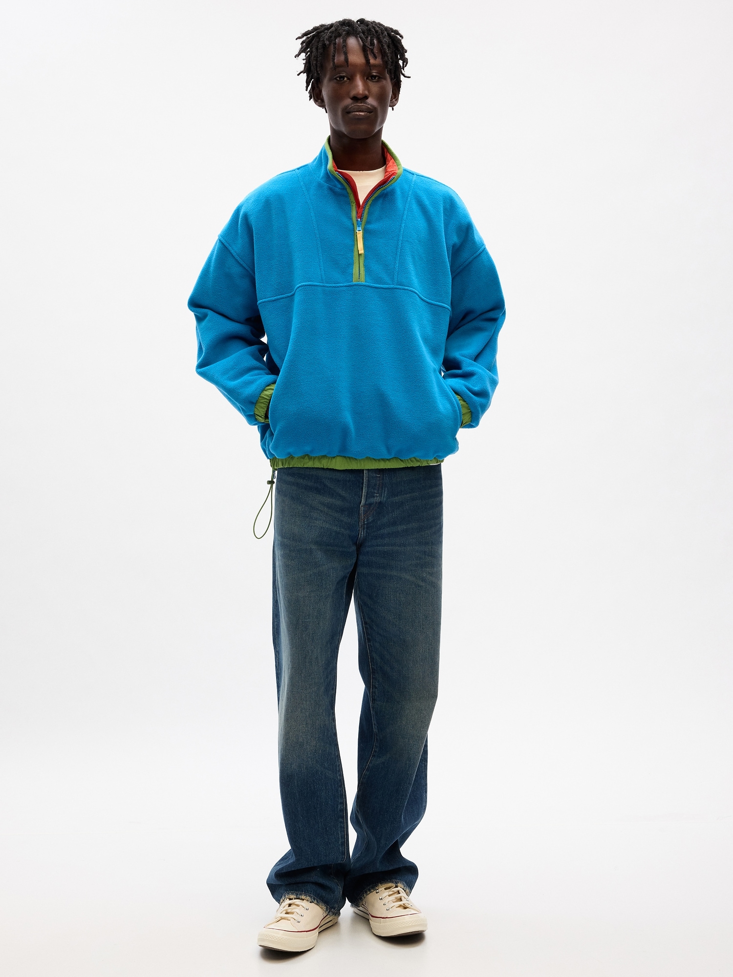 Gap Re-Issue × Sean Wotherspoon Reversible Half-Zip Pullover | Gap