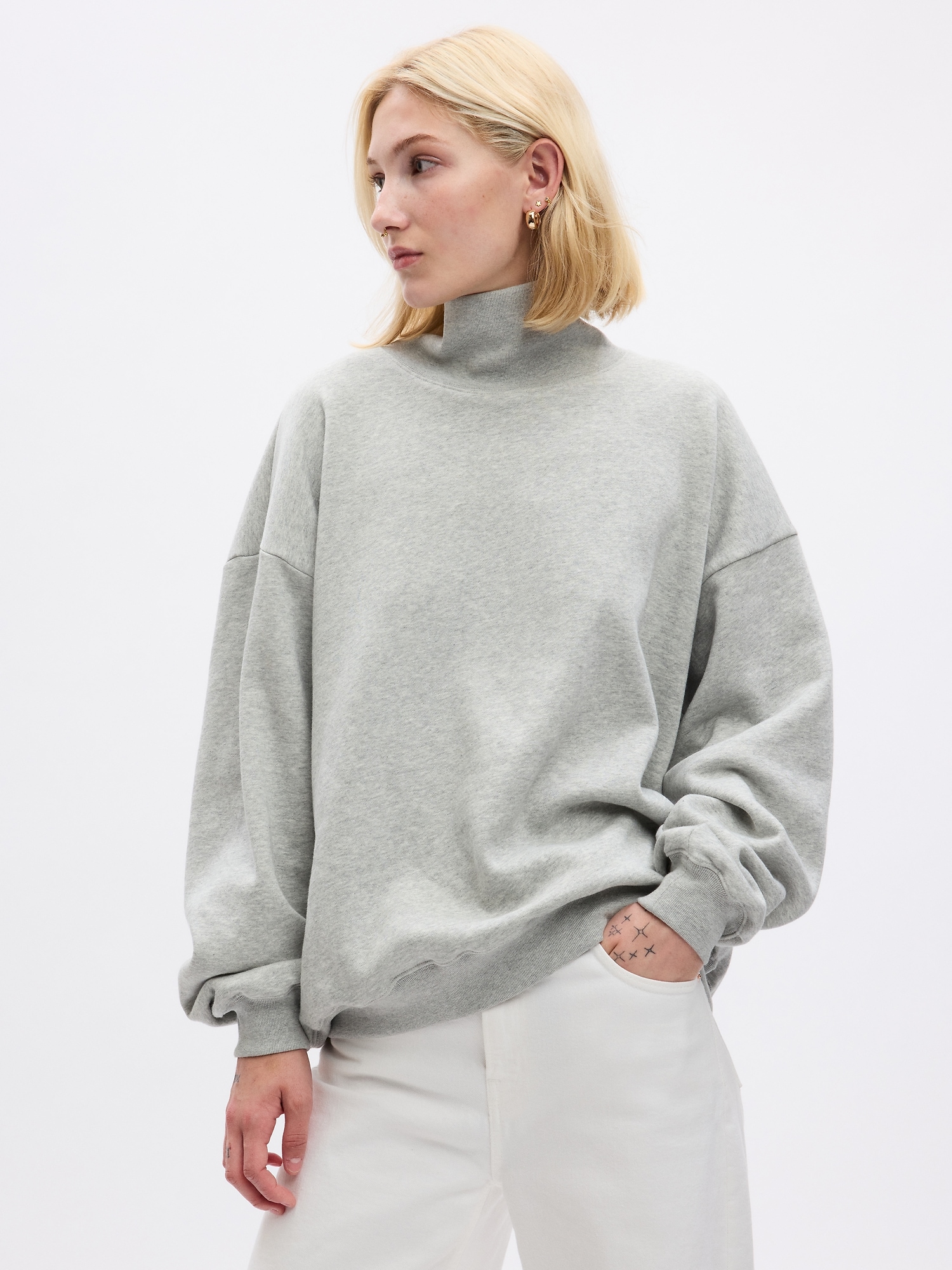 Gap Vintage Soft Turtleneck Sweatshirt