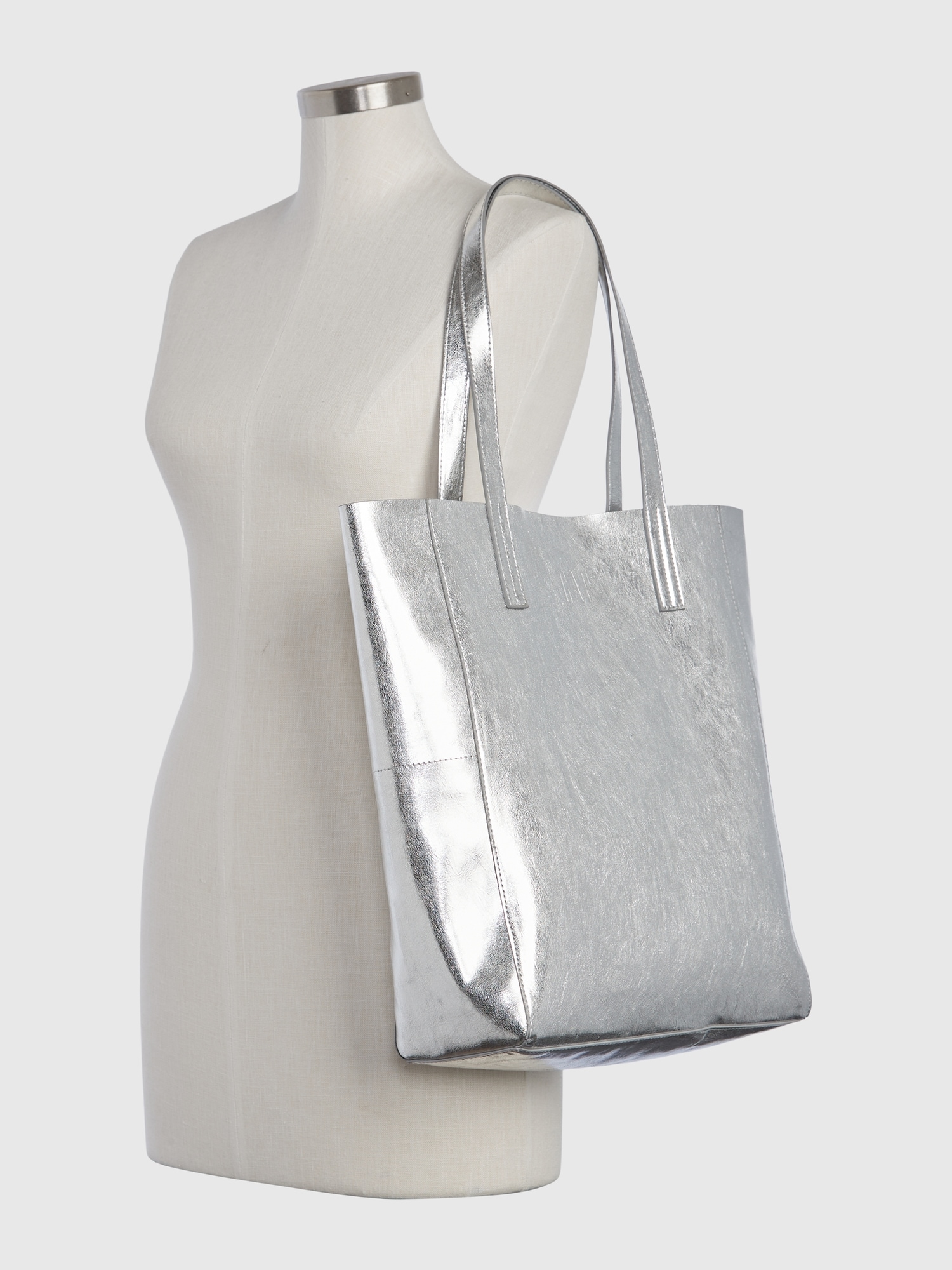 Clinique White Small Canvas TOTE BAG