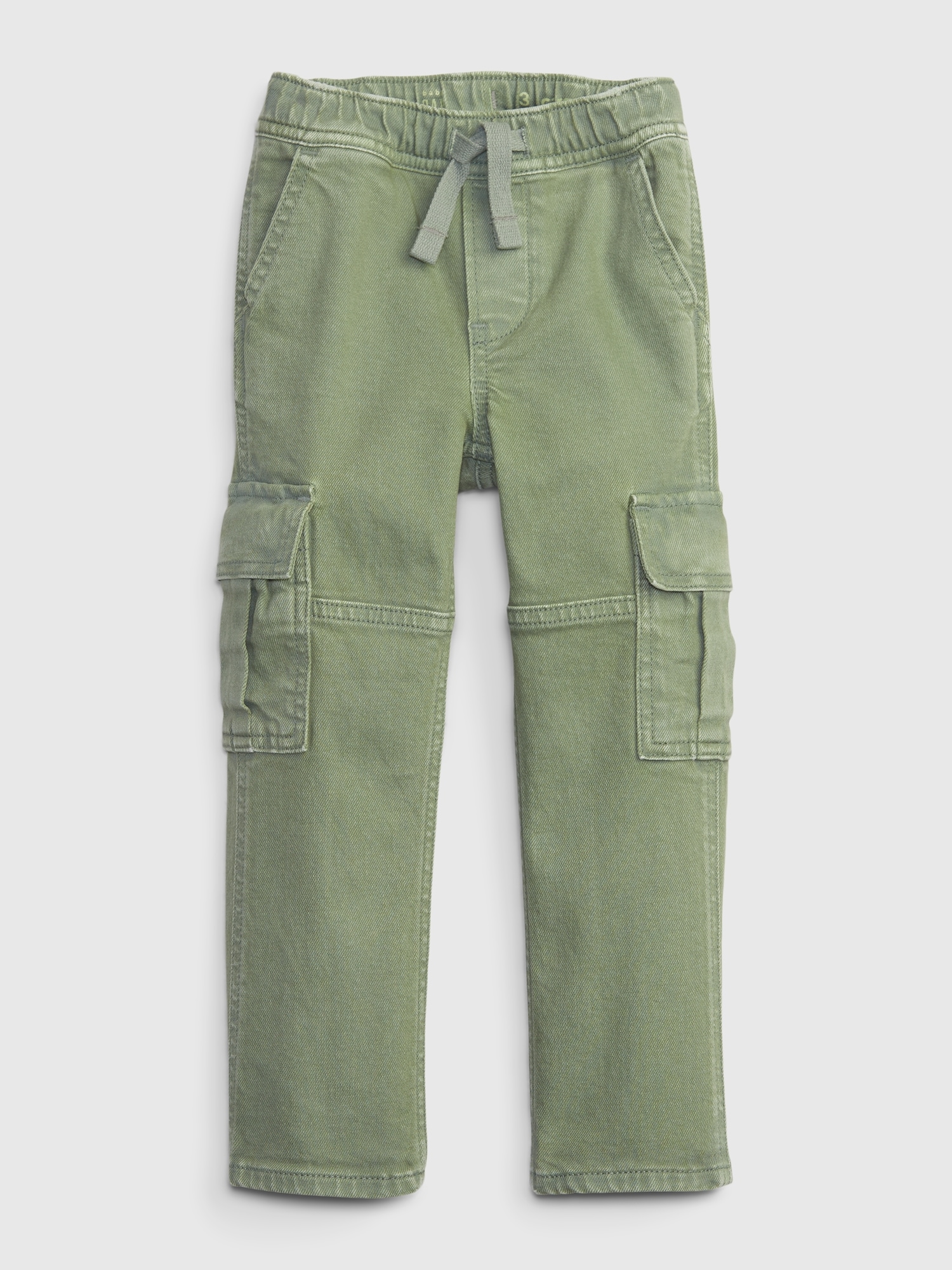 Gap Babies' Toddler Original Fit Cargo Jeans In Green