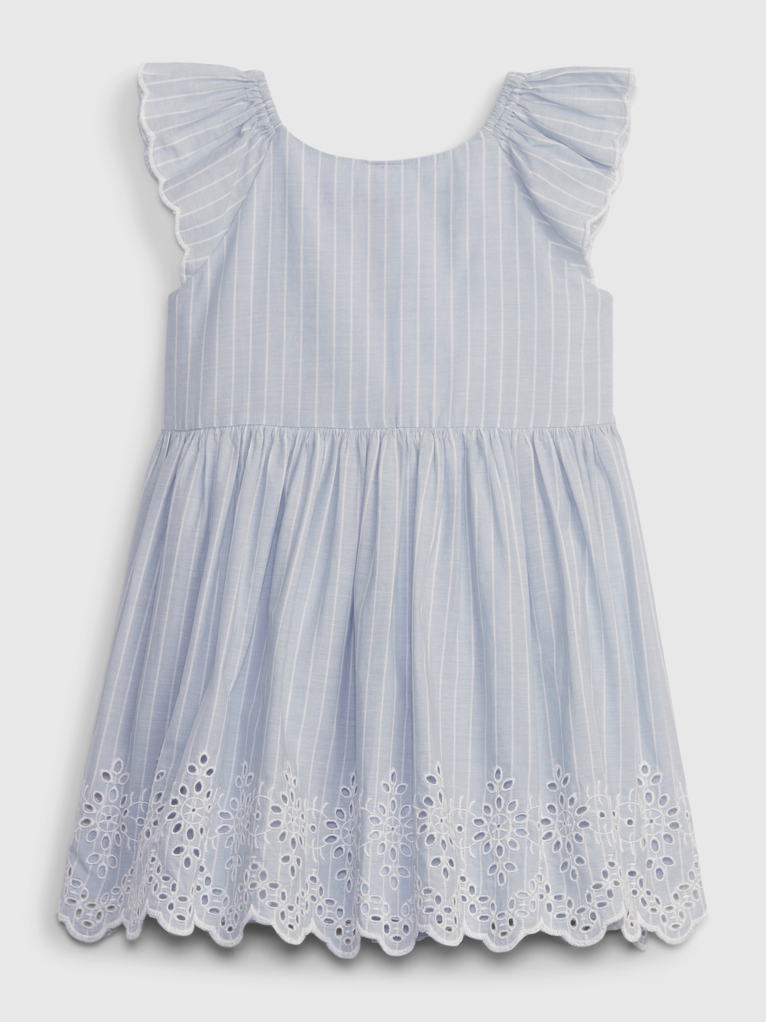 Gap white eyelet dress deals