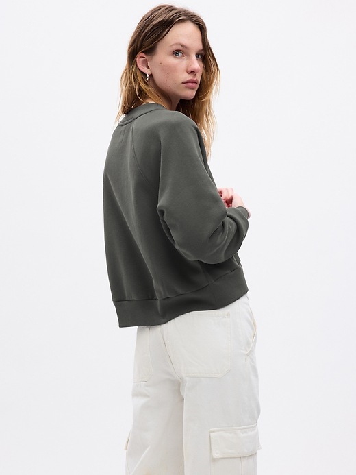 いちにオールドギャップOLDGAP☆ストライプスウェットカーディガン Vintage Soft Cropped Sweatshirt Cardigan | Gap