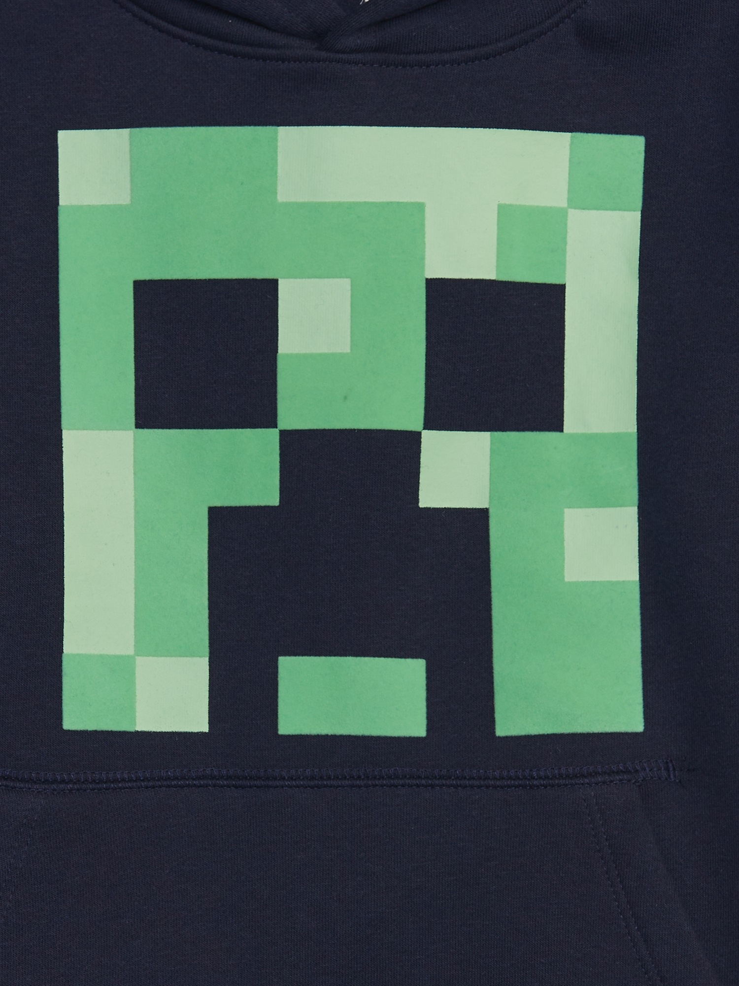 Minecraft Boys' Creeper Face Long Sleeve T-Shirt, Sizes XS-2XL