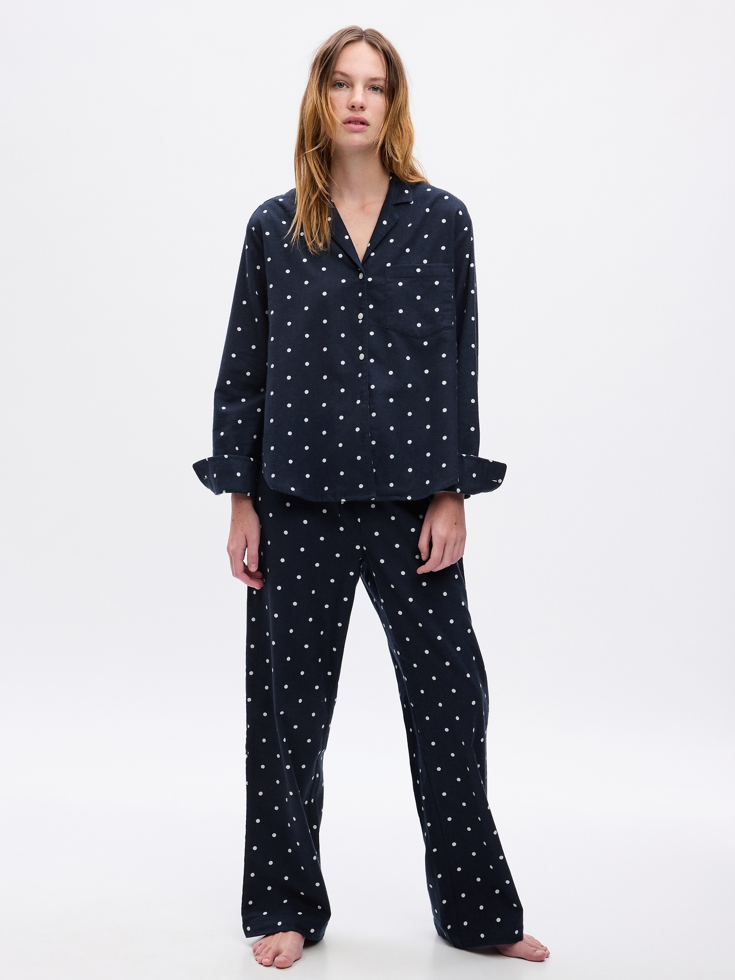 Gap Flannel PJ Set