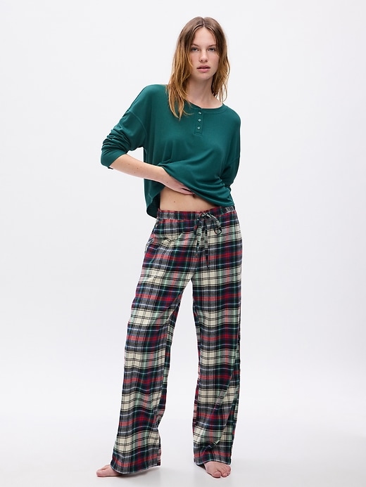 Image number 1 showing, Flannel PJ Pants