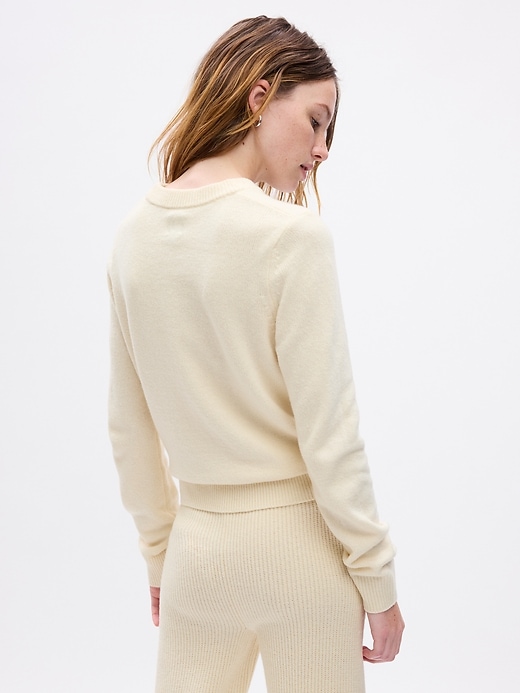 Image number 2 showing, CashSoft Crewneck Sweater