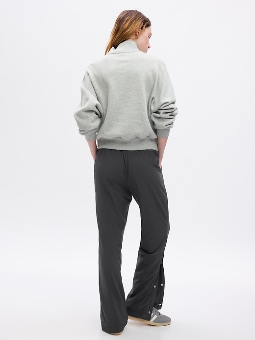 Image number 2 showing, GapFit Snap-Hem Fleece-Lined Sweatpants