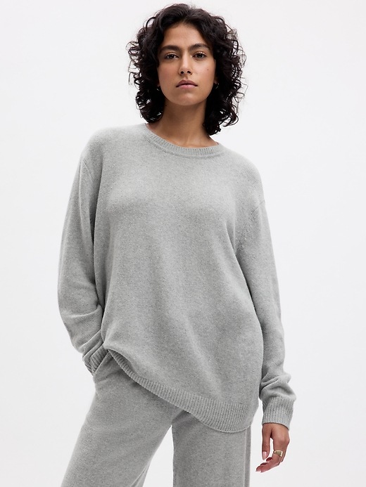 Image number 8 showing, CashSoft Tunic Sweater