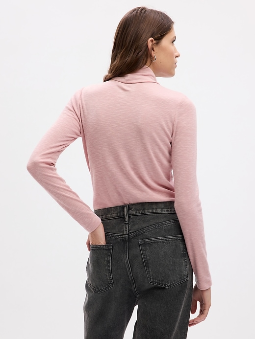 Essential Rib Turtleneck T-Shirt | Gap