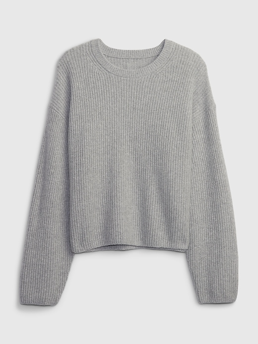 CashSoft ShakerStitch Relaxed Sweater Gap
