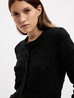 Gap shop pointelle sweater