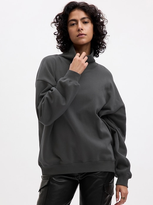 Image number 4 showing, Vintage Soft Turtleneck Sweatshirt