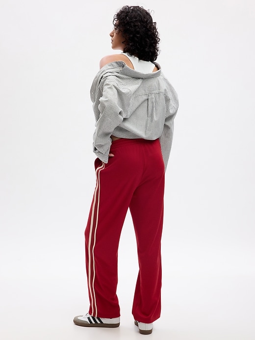 2 of 8 showing, with the color sled red of product High-Rise Track Pants