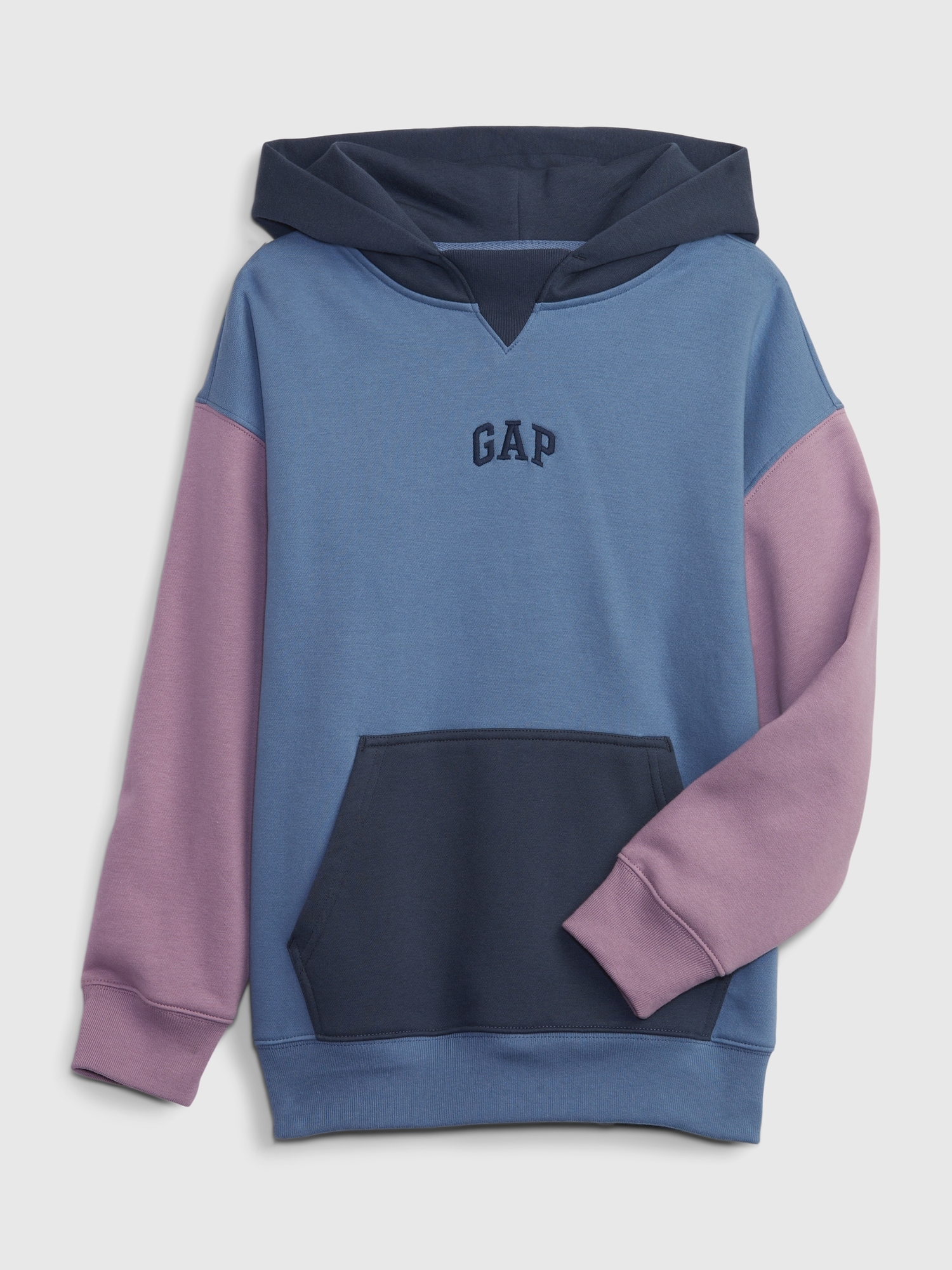 Gap Kids Relaxed Colorblock Logo Hoodie