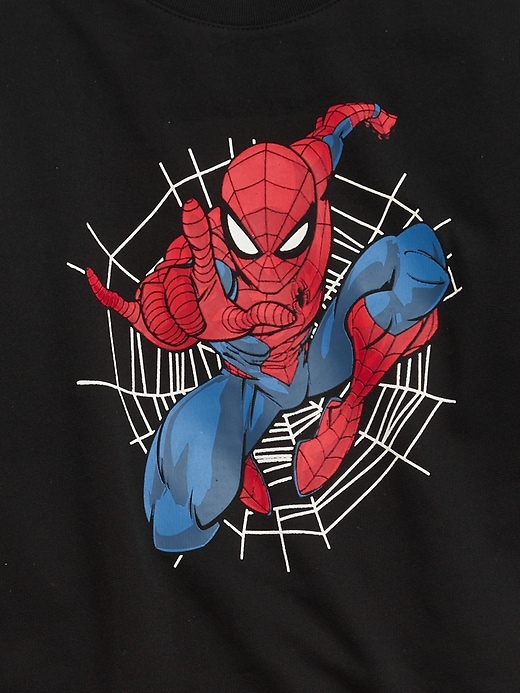 Image number 2 showing, GapKids &#124 Marvel Recycled Spider-Man PJ Set