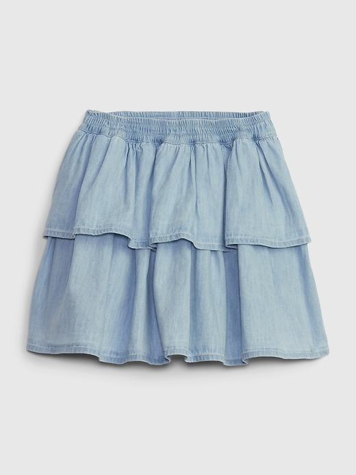 Image number 1 showing, Kids Denim Skort