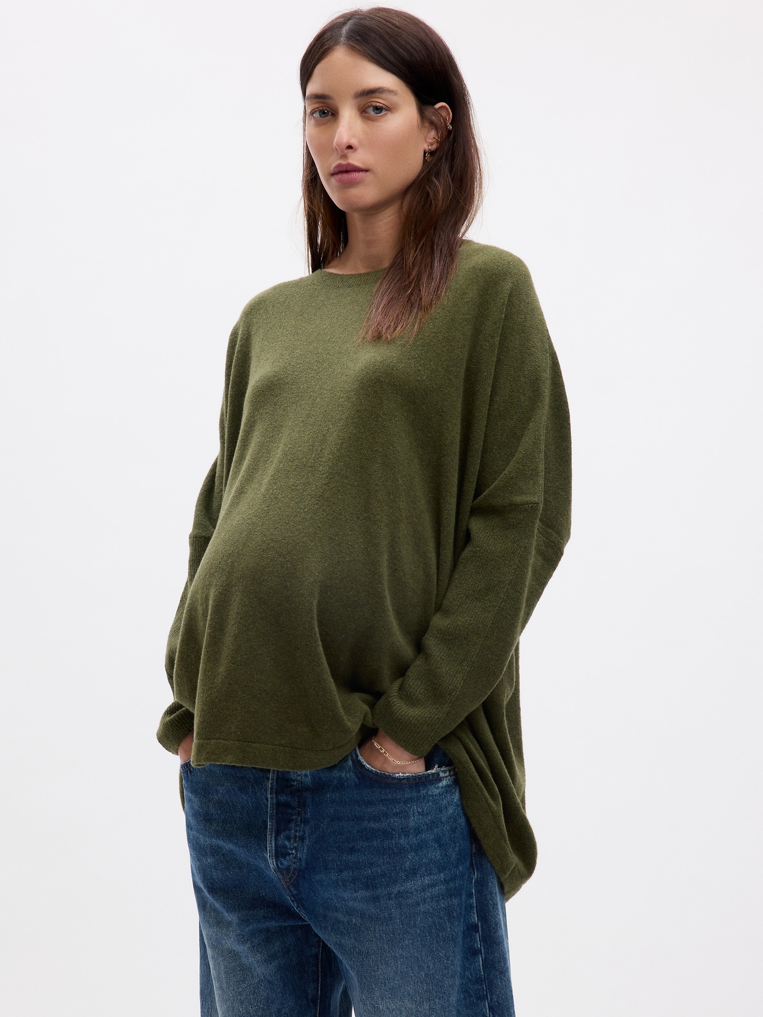 Maternity Relaxed Sweater